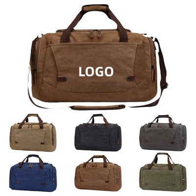 Large Capacity Canvas Travel Duffel Bag